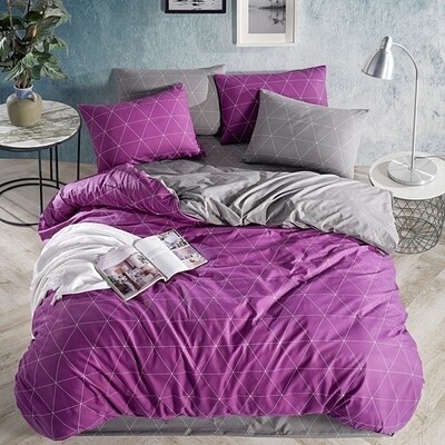 Σετ Σεντόνια Μονά Cotton 100% Dream Mauve - Mc Linen