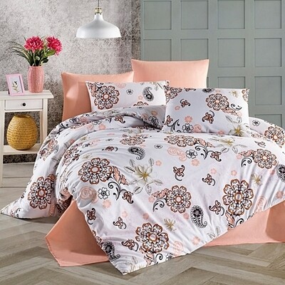 Σετ Σεντόνια Υπέρδιπλα Cotton 100% Olezka Somon - Mc Linen