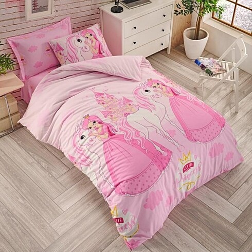 Σετ Σεντόνια Μονά Cotton 100% Princess Horse - Mc Linen
