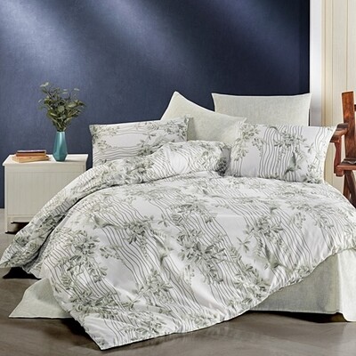 Σετ Σεντόνια Μονά Cotton 100% Melody Bird - Mc Linen