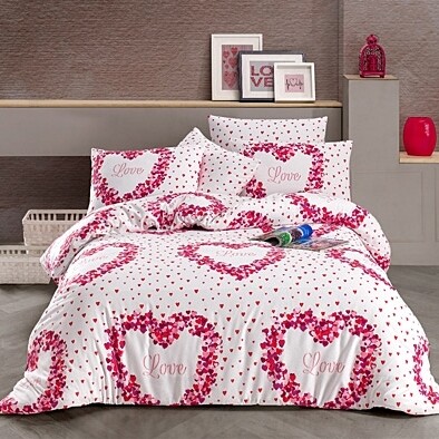 Σετ Σεντόνια Υπέρδιπλα Cotton 100% Love - Mc Linen