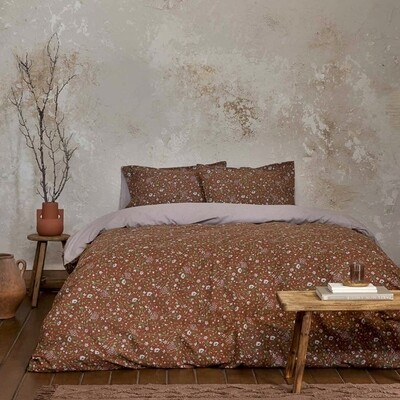 Σετ Σεντόνια Flanel Μονά 170Χ260 εκ. Wild Flower - Nima Home