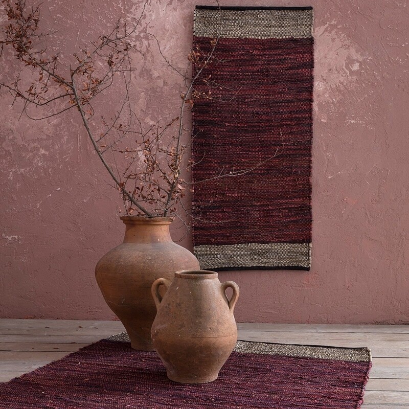 Χαλάκι 60X130 εκ. Ziggy Wine Red - Nima Home