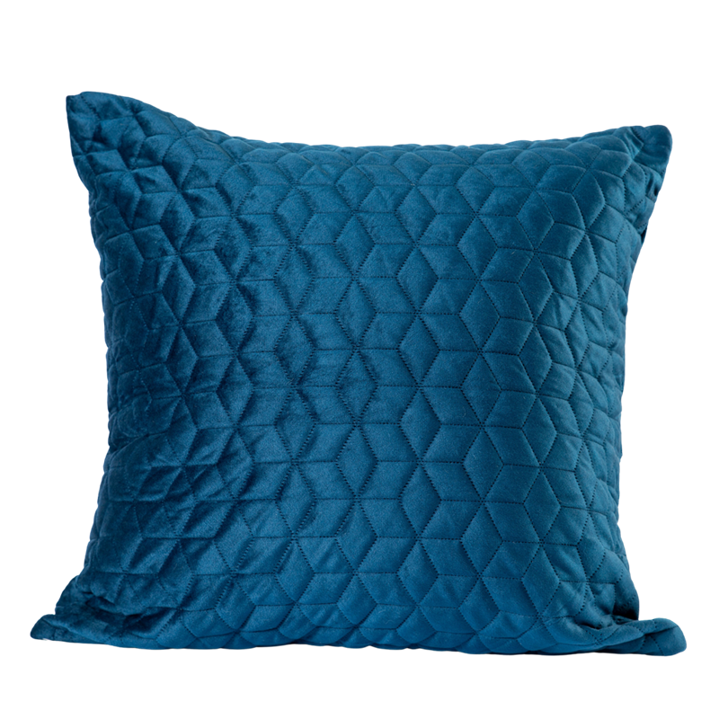 Μαξιλαροθήκη Φιγούρας Καπιτονέ 185080 Μπλε - Ilis Home