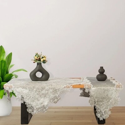 Τραβέρσα 40Χ170 εκ. Βελούδο Danica Gray - Ilis Home