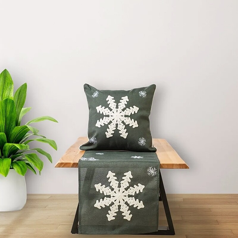 Τραβέρσα 40Χ170 εκ. Κέντημα 46166 - Ilis Home