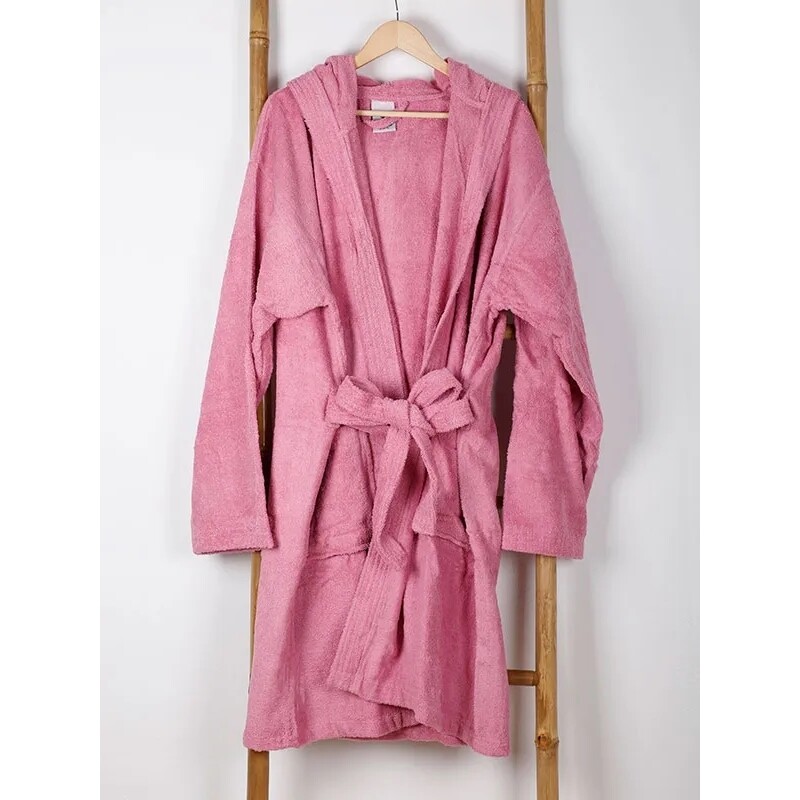 Μπουρνούζι Μονόχρωμο Cotton 100% Mini Lilac - Sunshine