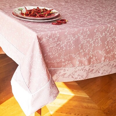 Τραπεζομάντηλο 160X260 εκ. Ζακάρ Granada Pink - Ilis Home