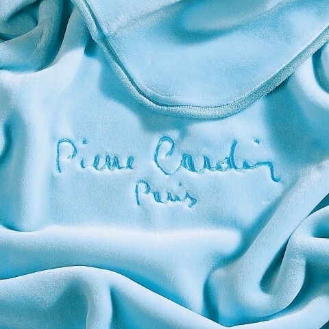 Κουβέρτα Βελουτέ Υπέρδιπλη 545 Light Blue (3)  - Pierre Cardin