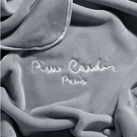 Κουβέρτα Βελουτέ Μονή 545 Gray (51)  - Pierre Cardin