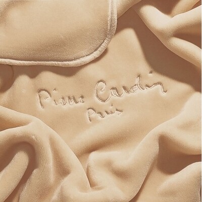 Κουβέρτα Βελουτέ King Size 545 Off White (15)  - Pierre Cardin