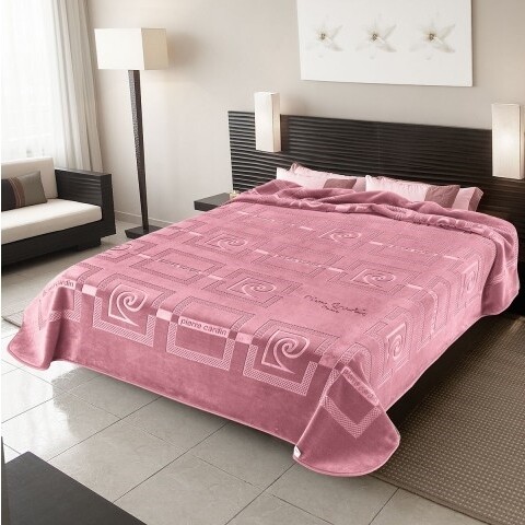 Κουβέρτα Βελουτέ Υπέρδιπλη 657 Opal Rose (64)  - Pierre Cardin