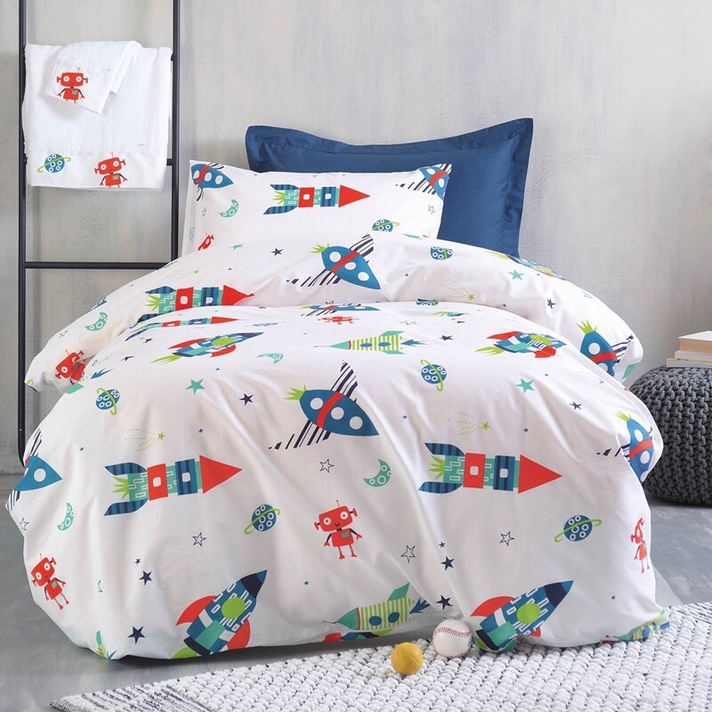 Σετ Πάπλωμα Μονό Astronio - Rythmos