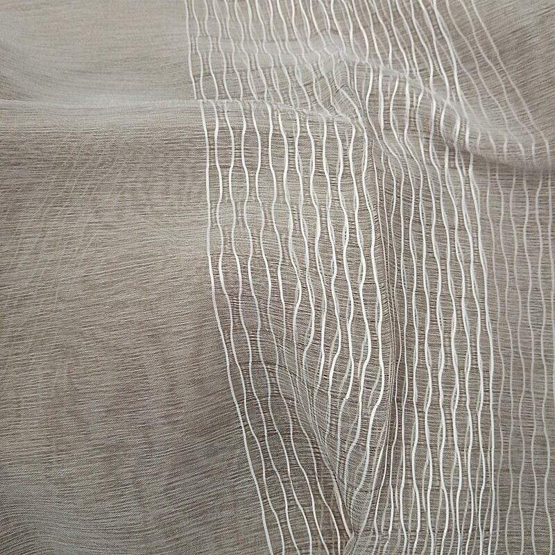 Κουρτίνα με Τρέσα 270Χ280 εκ. 2101 Μόκα