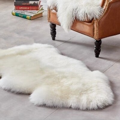 Χαλάκι Γούνινο Zic-Zac FU90 White 60X90 εκ. - Home Classic
