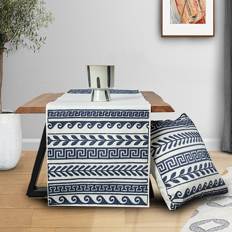 Τραβέρσα Κέντημα Αλυσοβελονιά 450280 - Ilis Home