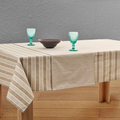 Τραπεζομάντηλο 140Χ180 εκ. Ριγε Aries Beige - Ilis Home