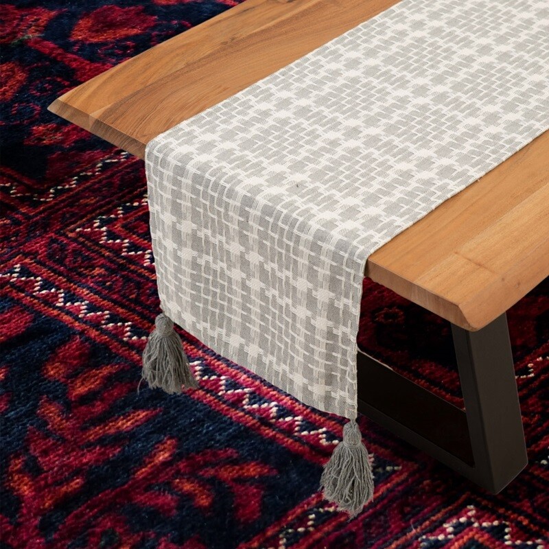 Τραβέρσα Ζακάρ 260500 Γκρι - Ilis Home