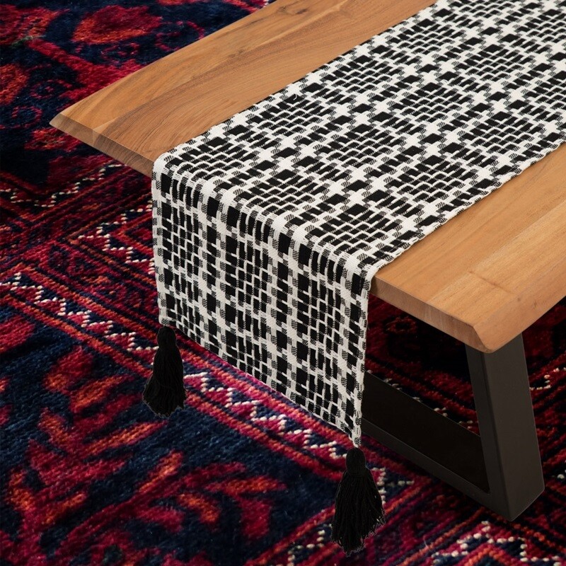 Τραβέρσα Ζακάρ 260500 Μαύρο - Ilis Home