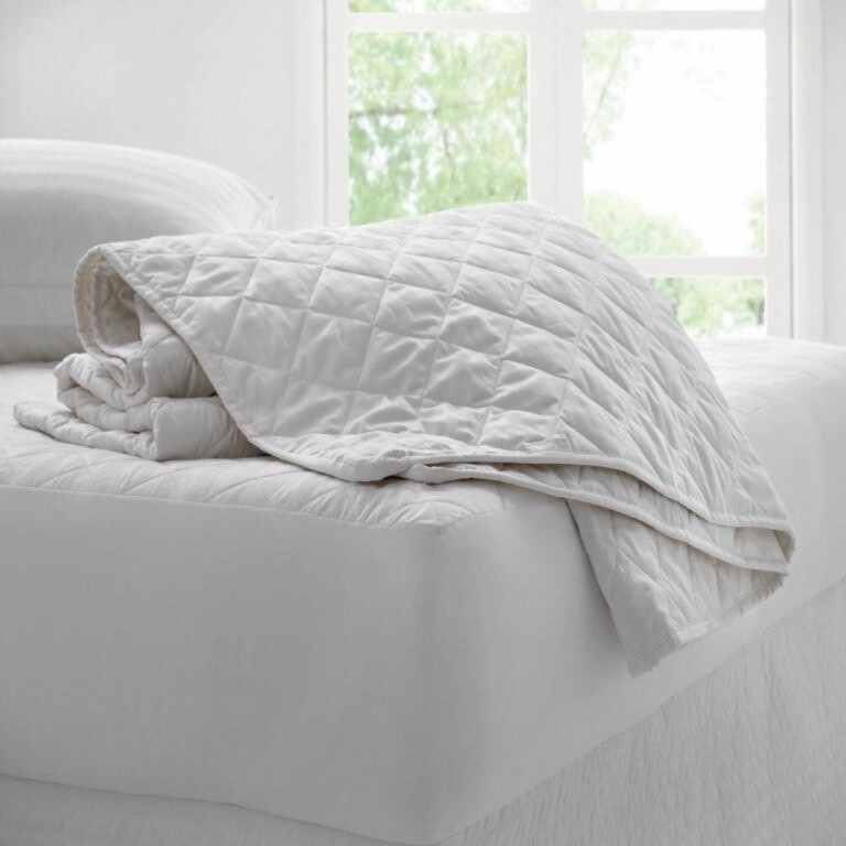 Κουβερλί Summer Duvet Microsatin Διπλό 200Χ240 εκ. με Βάτα 100 γρ/τμ - Λευκό