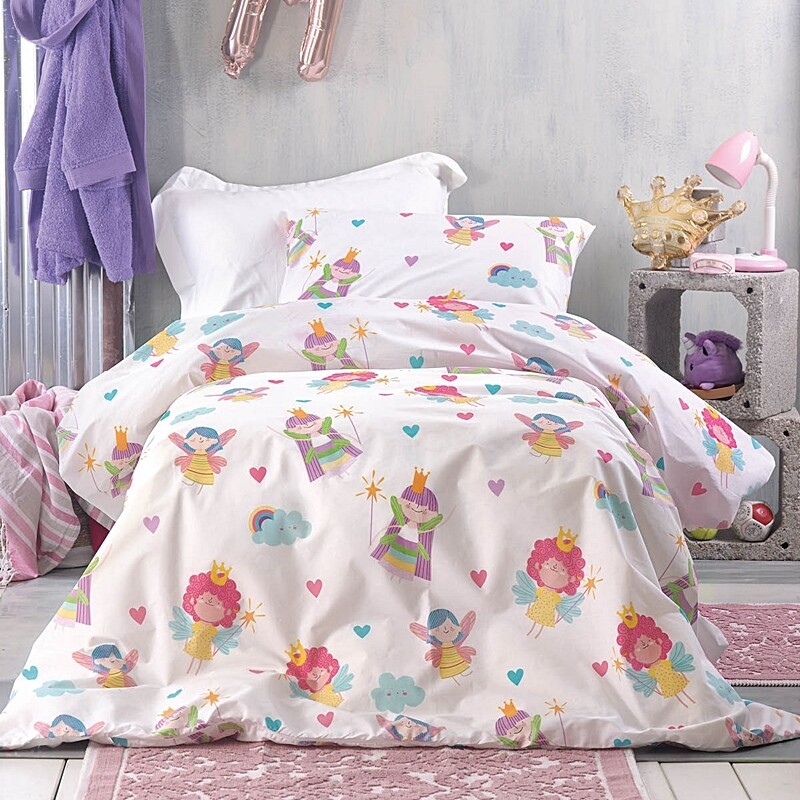 Σετ Κουβερλί Μονό Fairies - Rythmos