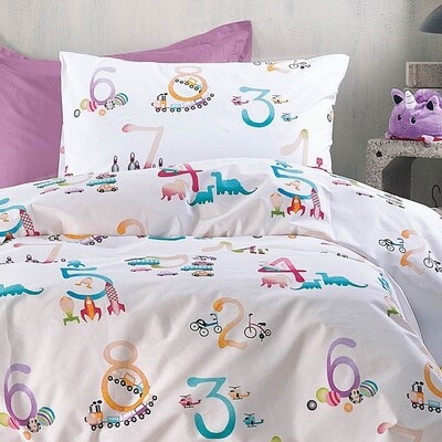 Μαξιλαροθήκες Ζευγάρι Numbers - Rythmos