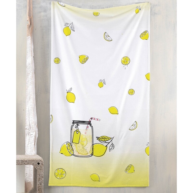 Πετσέτα Θαλάσσης 70Χ140 εκ Lemon - Rythmos