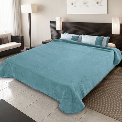 Κουβέρτα Βελουτέ King Size Ισπανίας Plain Laguna (71) - Belpla