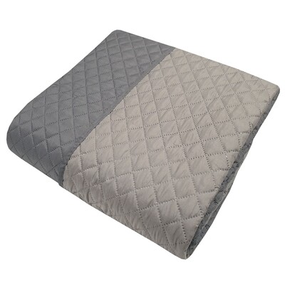 Κουβερλί Γίγας 240Χ260 εκ. Ultrasonic Gray-Light Gray