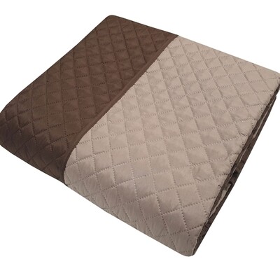 Κουβερλί Γίγας 240Χ260 εκ. Ultrasonic Microfiber Brown-Mocha - Le Blanc