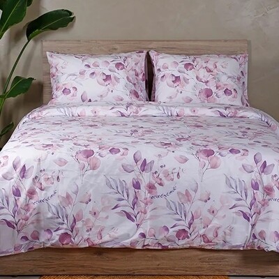 Παπλωματοθήκη Μονή 170Χ250 εκ. Cotton Feelings 932 Lilac - Sunshine