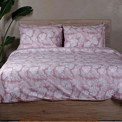 Παπλωματοθήκη Υπέρδιπλη 230Χ250 εκ. Cotton Feelings 2038 Pink - Sunshine