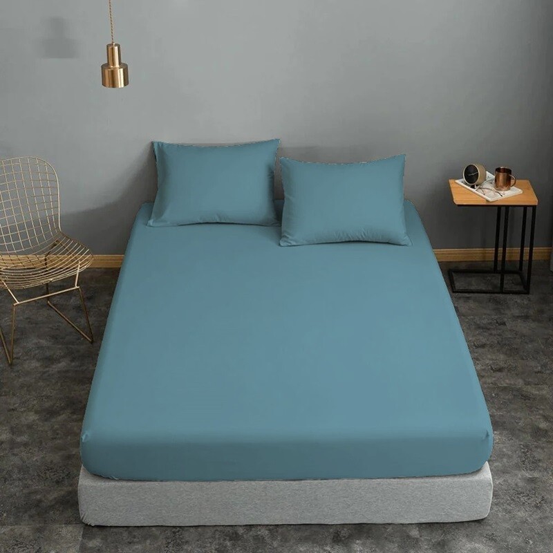 Μαξιλαροθήκες Cotton Line Ζευγάρι Dolphin Blue - Komvos