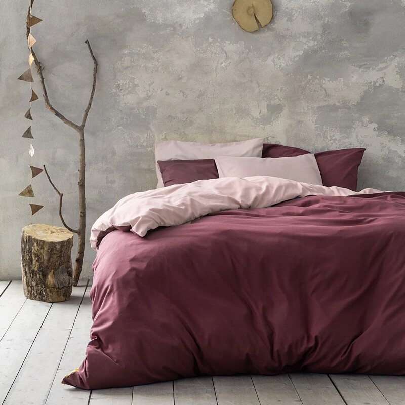 Πάπλωμα Μονό Abalone Nude-Bordeaux - Nima Home