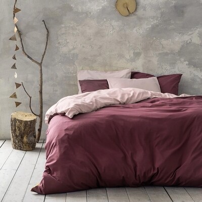 Πάπλωμα Μονό Abalone Nude-Bordeaux - Nima Home