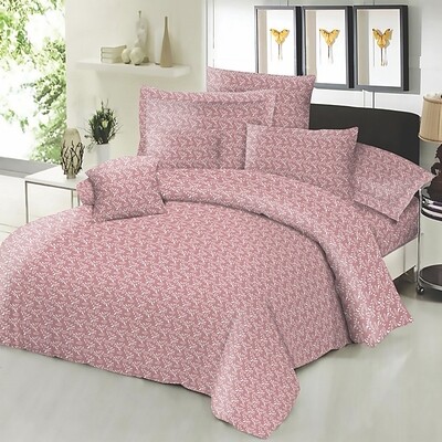 Σεντόνι Υπέρδιπλο Cotton Line 220Χ240 εκ. Fern Rotten Apple - Komvos