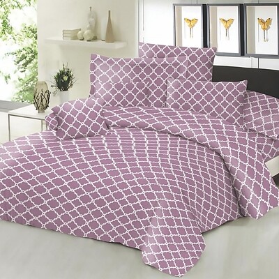 Σεντόνι Υπέρδιπλο με Λάστιχο Cotton Line 160Χ200+30 εκ. Montana Rotten Apple - Komvos