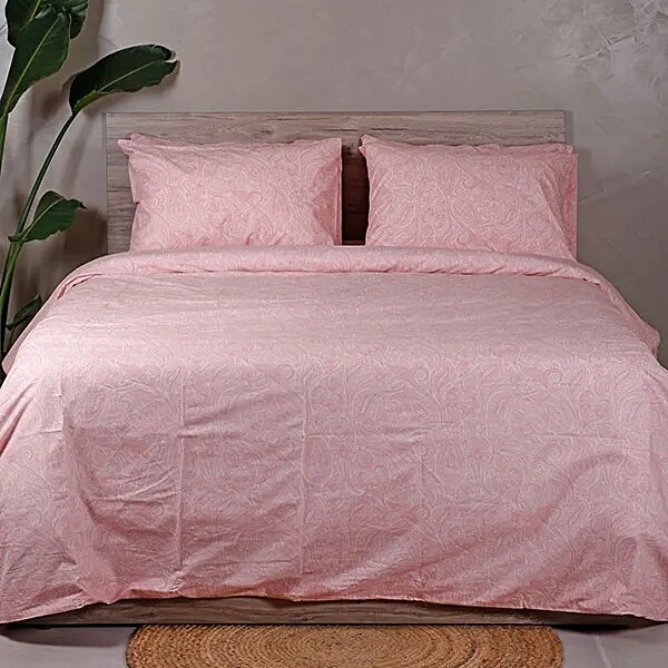 Σετ Σεντόνια Γίγας Cotton Feelings 2040 Pink - Sunshine