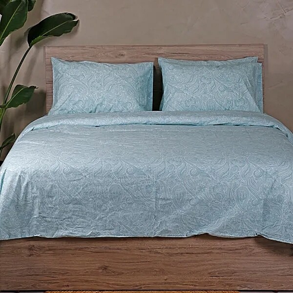 Σετ Σεντόνια Γίγας Cotton Feelings 2040 Aqua - Sunshine