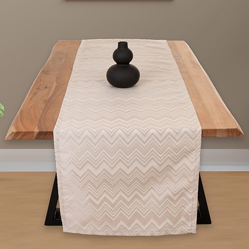 Τραπεζομάντηλο 140Χ180 εκ. Ζακάρ Mira Μπεζ - Ilis Home