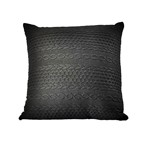 Μαξιλαροθήκη Βελούδο 170590 Black - Ilis Home