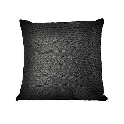 Μαξιλαροθήκη Βελούδο 170590 Black - Ilis Home
