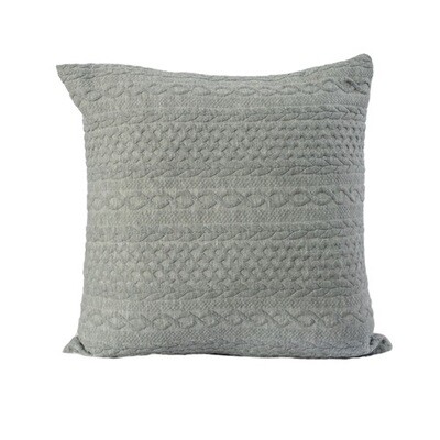 Μαξιλαροθήκη Βελούδο 170590 Light Gray - Ilis Home