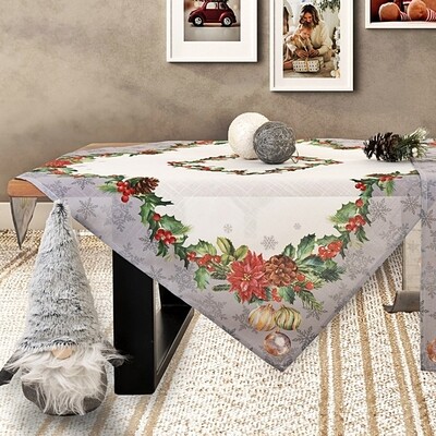 Καρέ Τυπωτό 91521 Γκρι - Ilis Home