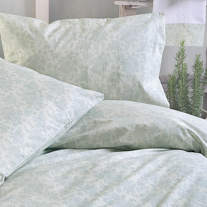 Μαξιλαροθήκες Ζευγάρι Nova Bendetta Light Green - Rythmos