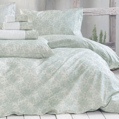 Σετ Πάπλωμα Υπέρδιπλο Nova Bendetta Light Green - Rythmos