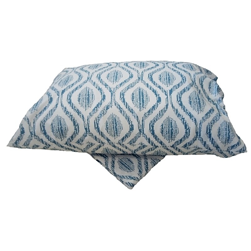 Σεντόνι Λάστιχο Υπέρδιπλο Vase Blue - Home Classic