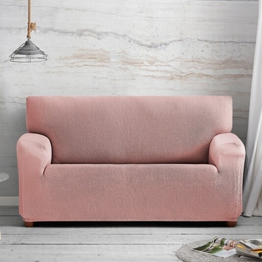 Σετ Καλύμματα 3 τεμαχίων Tunez Ροζ Λύκρα Ελαστικό