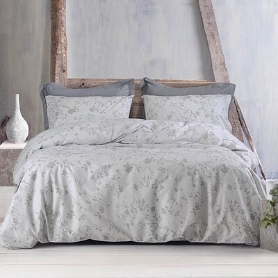 Σετ Πάπλωμα Μονό Next Miriam Light Gray - Rythmos