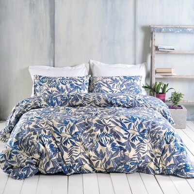 Σετ Σεντόνια Γίγας Next Elein Blue-Ecrou - Rythmos